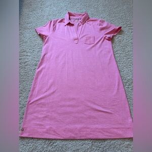 NWT Lilly Pulitzer Dune upf 50+ short sleeve pink dress Large